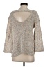 Ann Taylor LOFT Tweed Gray Ivory Pullover Sweater Size S - photo 2