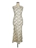 Shein Curve Graphic Ivory Cocktail Dress Size 0X - photo 1