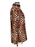 Ellen Tracy Animal Print Brown Long Sleeve Blouse Size L - photo 4