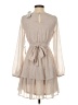 Japna 100% Polyester Ivory Cocktail Dress Size XS - photo 2