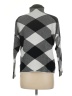 Tahari Argyle Gray Turtleneck Sweater Size M - photo 2