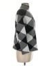 Tahari Argyle Gray Turtleneck Sweater Size M - photo 4