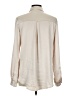 Princess Polly 100% Polyester Metallic Ivory Long Sleeve Blouse Size 6 - photo 2