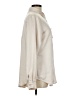 Princess Polly 100% Polyester Metallic Ivory Long Sleeve Blouse Size 6 - photo 4