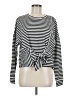 Parker Black Long Sleeve Top Size M - photo 1