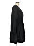Unbranded 100% Polyester Solid Black Casual Dress Size L - photo 4
