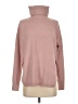 French Connection Solid Pink Turtleneck Sweater Size S - photo 1