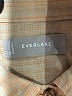 Everlane 100% Cotton Tan 3/4 Sleeve Button-Down Shirt Size S - photo 6