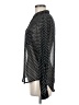 Dex 100% Polyester Polka Dots Black Long Sleeve Blouse Size M - photo 5