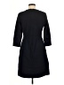 Talbots Solid Black Casual Dress Size 6 - photo 2