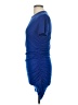Unbranded Solid Blue Casual Dress Size M - photo 5