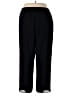 R&M Richards 100% Polyester Solid Black Casual Pants Size 20W - photo 2