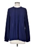 Banana Republic 100% Polyester Blue Long Sleeve Blouse Size S - photo 1