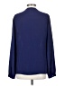 Banana Republic 100% Polyester Blue Long Sleeve Blouse Size S - photo 2