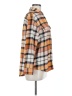 Old Navy 100% Cotton Plaid Orange Long Sleeve Button-Down Shirt Size M - photo 4