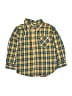 Mick Mack Ltd Plaid Yellow Long Sleeve Button-Down Shirt Size 3T - photo 1