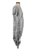 Unbranded Animal Print Gray Casual Dress Size S - photo 4