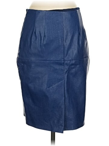 Eva Franco Faux Leather Skirt (view 2)