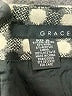 Grace Houndstooth Gray Formal Skirt Size 10 - photo 4