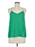 Tibi 100% Cupro Green Sleeveless Blouse Size 6 - photo 1