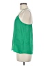 Tibi 100% Cupro Green Sleeveless Blouse Size 6 - photo 5