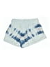 Dreamsicle 100% Cotton Tie-dye Blue Shorts Size S - photo 2