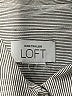 Ann Taylor LOFT Gray Long Sleeve Blouse Size M (estimated) - photo 7