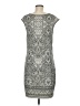 Max Studio Paisley Gray Casual Dress Size M - photo 2