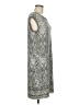 Max Studio Paisley Gray Casual Dress Size M - photo 4
