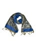 Unbranded Paisley Blue Scarf One size - photo 1