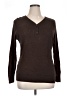 Faded Glory 100% Cotton Brown Pullover Sweater Size 1X - photo 1