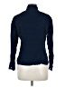 Ann Taylor LOFT Tweed Blue Long Sleeve Button-Down Shirt Size 6 - photo 2
