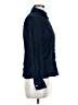 Ann Taylor LOFT Tweed Blue Long Sleeve Button-Down Shirt Size 6 - photo 4