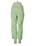 Alfani Solid Green Casual Pants Size 4 - photo 2