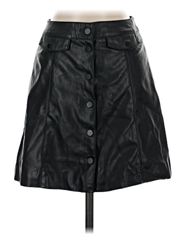 Divided by H&M Faux Leather Skirt (view 1)