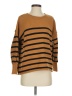 Madewell 100% Cotton Stripes Brown Pullover Sweater Size XXS - photo 1