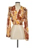 Let Me Be Orange Long Sleeve Blouse Size XS - photo 1