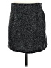 Ann Taylor LOFT 100% Polyester Tweed Gray Casual Skirt Size M - photo 2