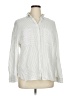 Modern Works Stripes Ivory Long Sleeve Button-Down Shirt Size XL - photo 1