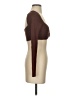 Isalis Brown Long Sleeve Top Size S - photo 4