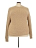 Zara Chevron-herringbone Tan Pullover Sweater Size XL - photo 1