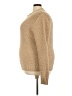 Zara Chevron-herringbone Tan Pullover Sweater Size XL - photo 5