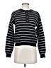 I. Joah Stripes Black Pullover Sweater Size S - photo 1