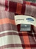 Old Navy 100% Cotton Plaid Red Long Sleeve Button-Down Shirt Size M - photo 7