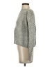 LoveShackFancy Metallic Gray Wool Pullover Sweater Size S - photo 5