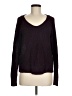 Bar III Solid Burgundy Purple Pullover Sweater Size M - photo 1