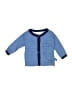 Just Born 100% Cotton Blue Long Sleeve Henley Size Newborn - photo 1