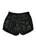 Athleta 100% Polyester Print Black Athletic Shorts Size S - photo 1