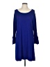 Wallis Blue 3/4 Sleeve Top Size L - photo 1