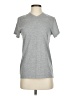 Platinum Solid Gray Short Sleeve Turtleneck Size S - photo 1